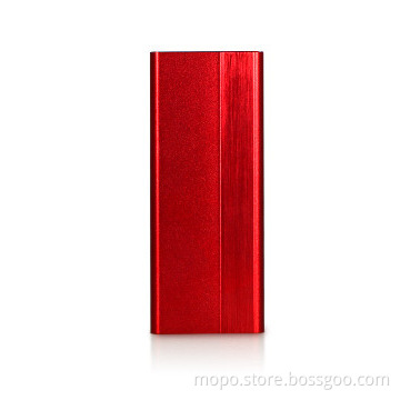 4000mAh new Aluminum alloy slim Li-Pol power bank for iPhone Sumsang